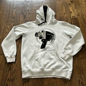 White hoodie men’s medium